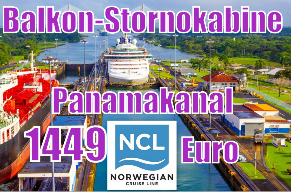Norwegian Jewel; Panamakanal; NCL; Norwegian Cruise Line